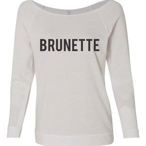 Brunette Reglan Sweatshirt